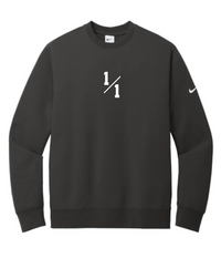 1/1 NIKE CLUB FLEECE SLEEVE SWOOSH CREW