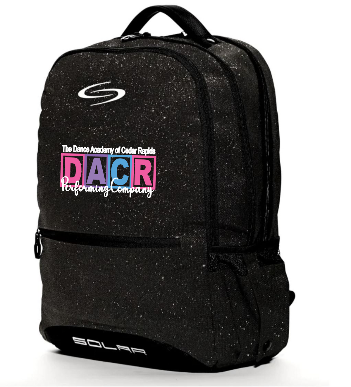 DACR COMPANY BACKPACK -GLITTER BLACK