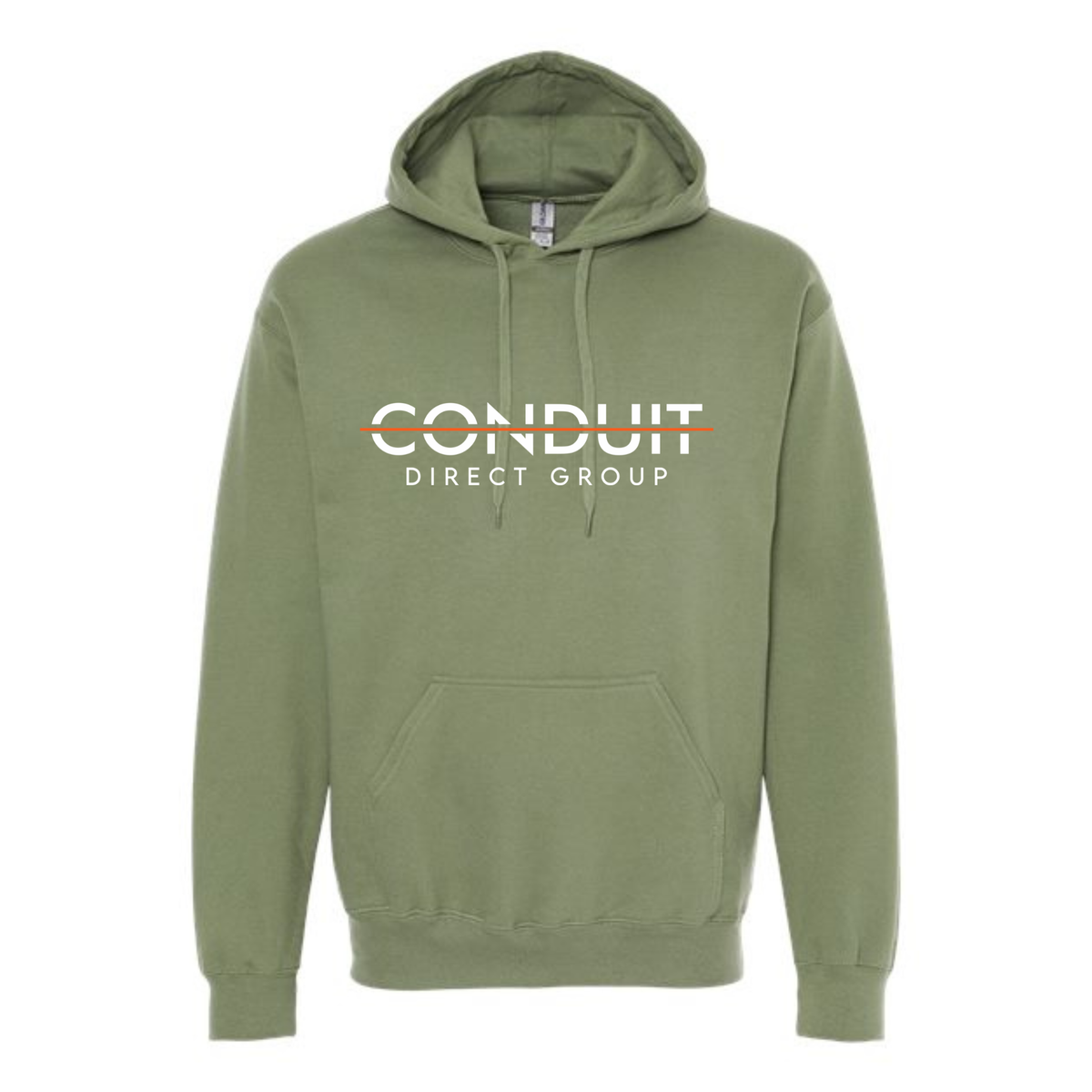 CDG SIGNATURE - HOODED SWEATSHIRT
