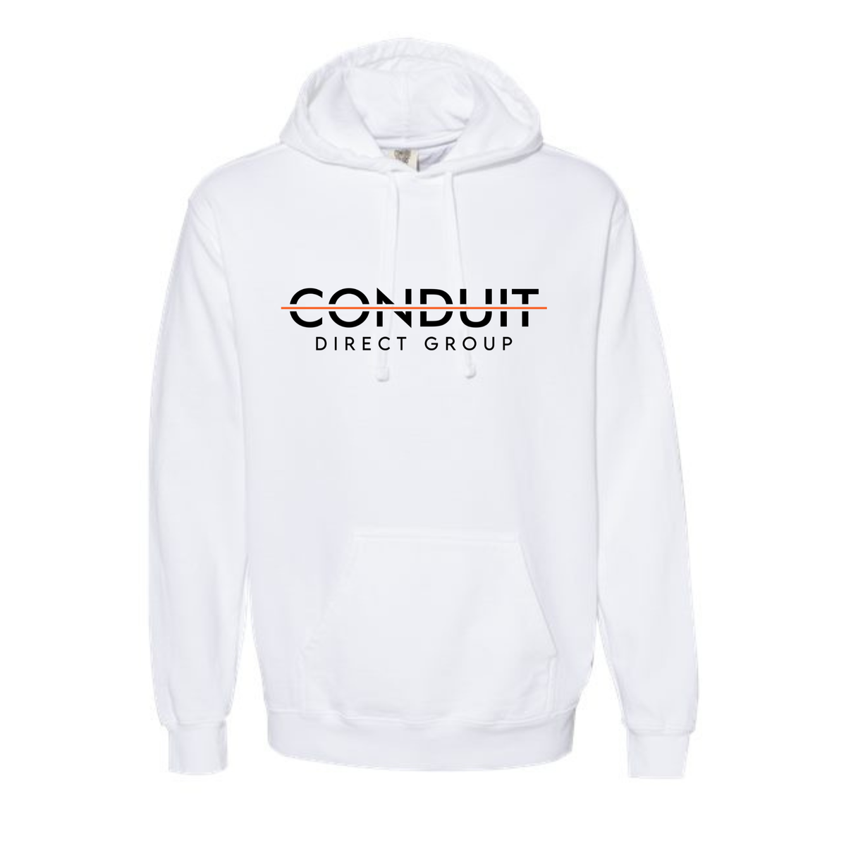CDG SIGNATURE - HOODED SWEATSHIRT