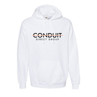 CDG SIGNATURE - HOODED SWEATSHIRT