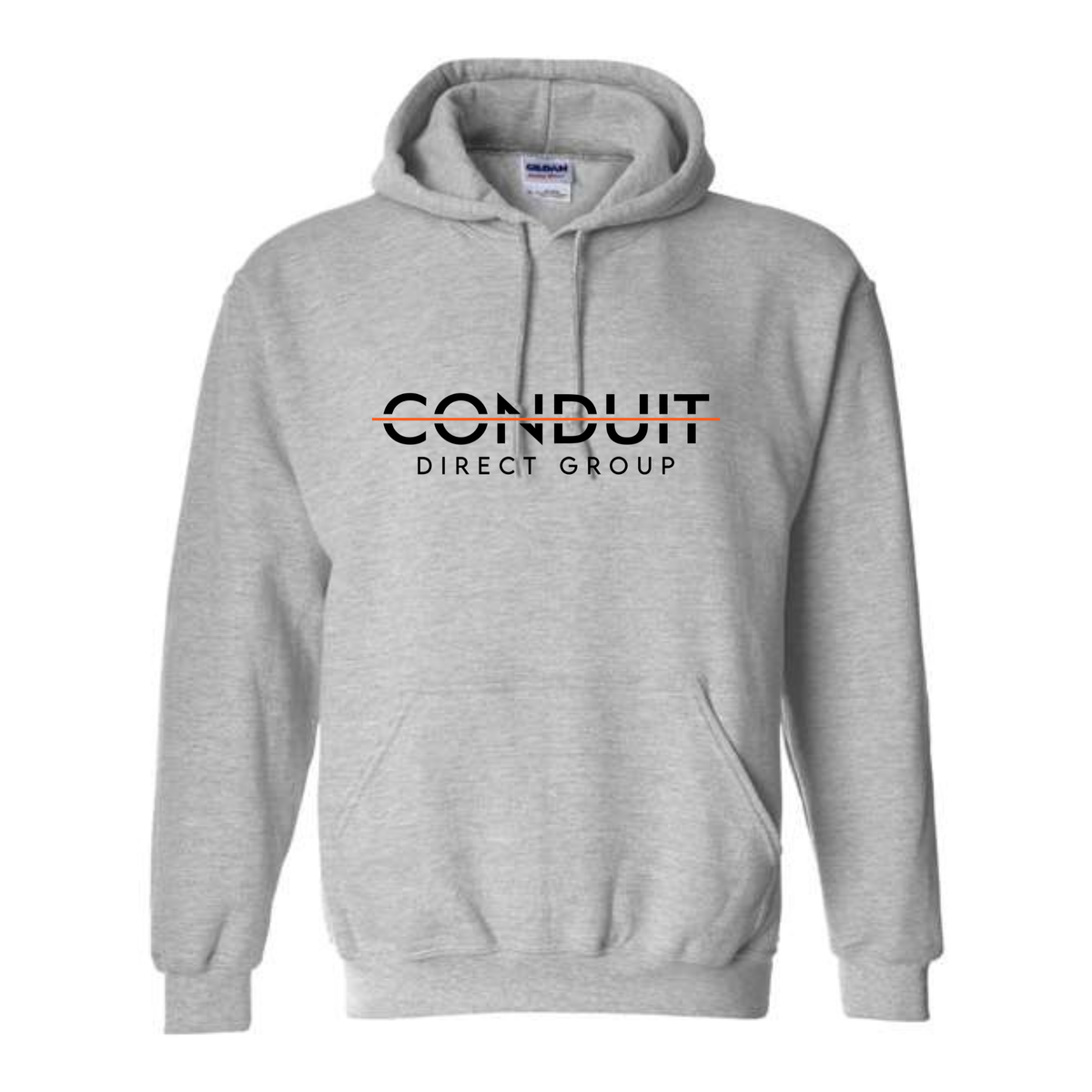 CDG SIGNATURE - HOODED SWEATSHIRT