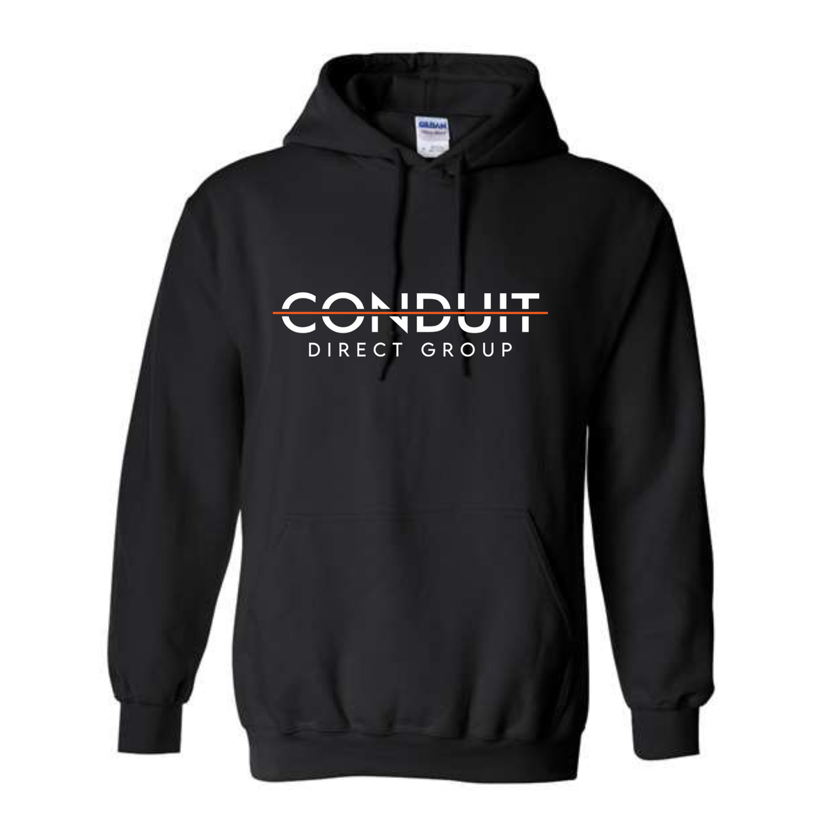 CDG SIGNATURE - HOODED SWEATSHIRT