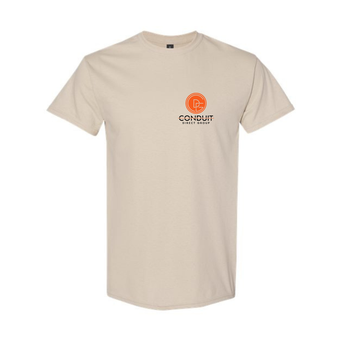 CDG FRONT POCKET - TEE SHIRT  - GILDAN