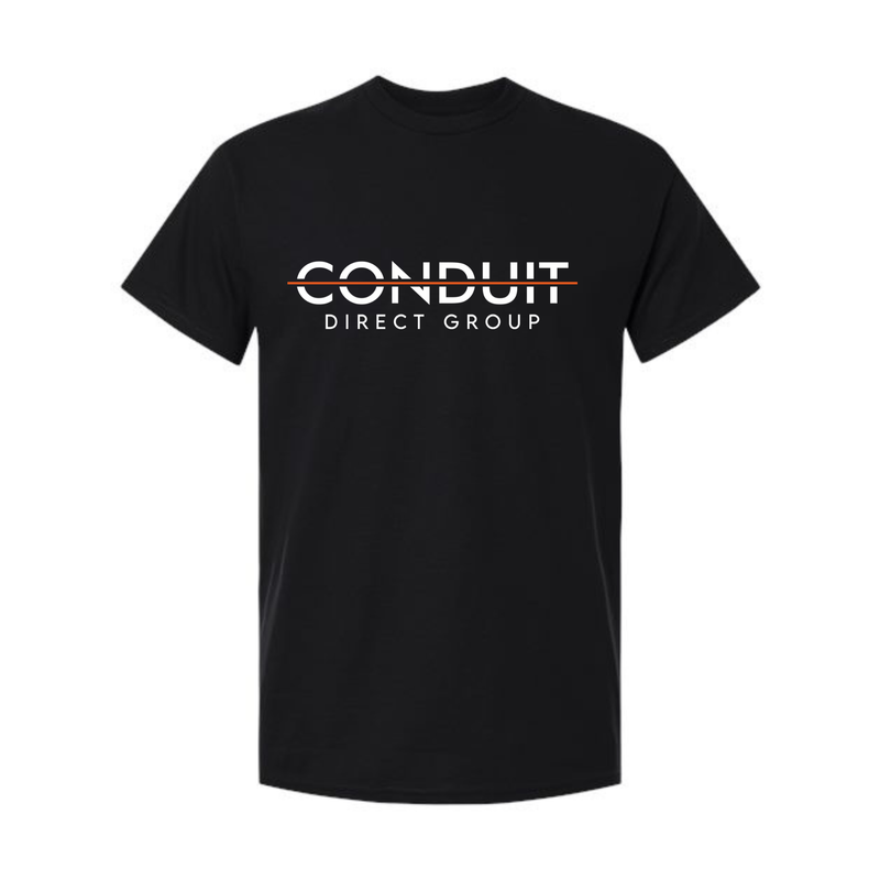 CDG SIGNATURE - TEE SHIRT  - GILDAN