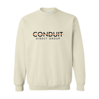CDG SIGNATURE - CREW SWEATSHIRT  - GILDAN