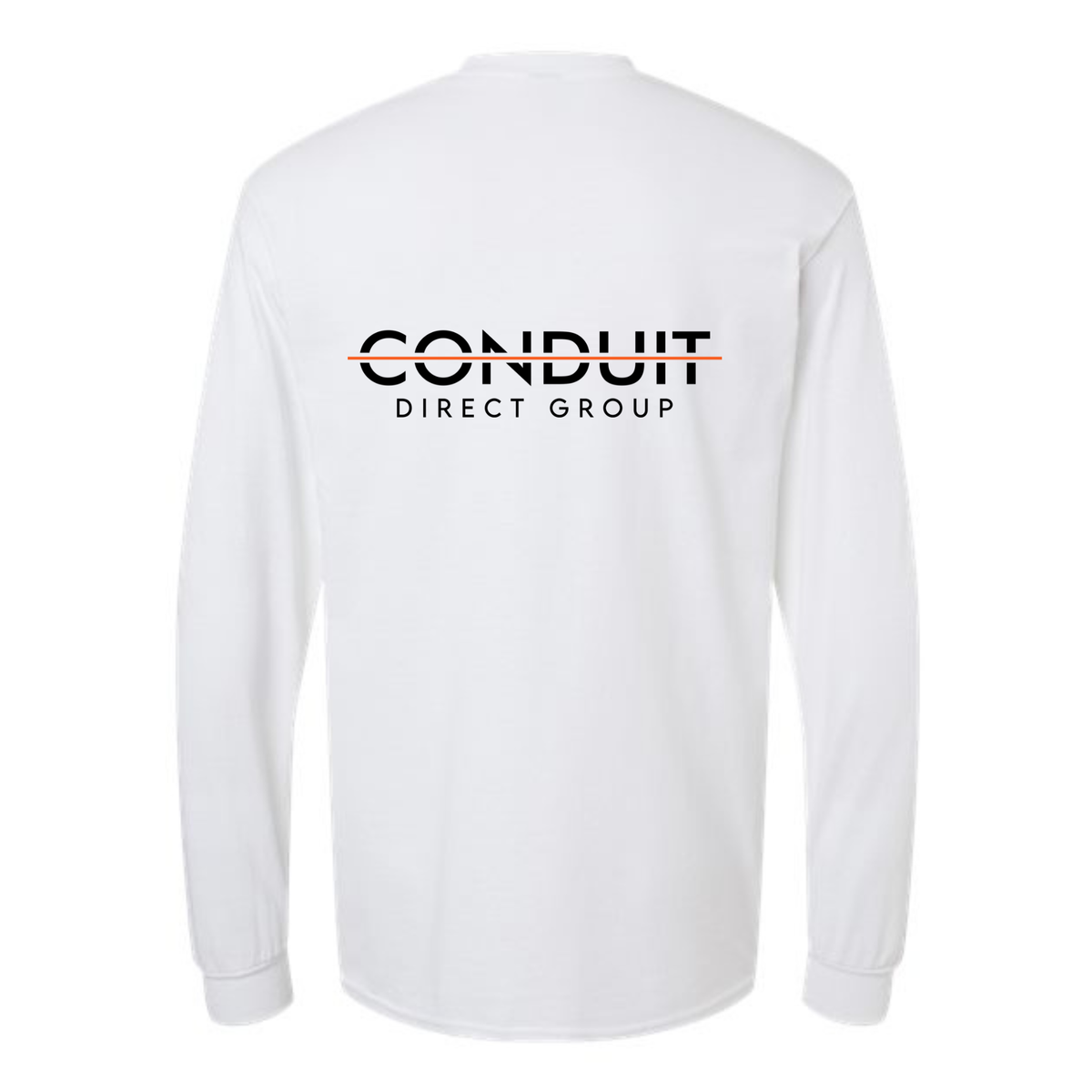 CDG FRONT/BACK - LONG TEE SHIRT