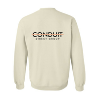 CDG FRONT/BACK - CREW SWEATSHIRT