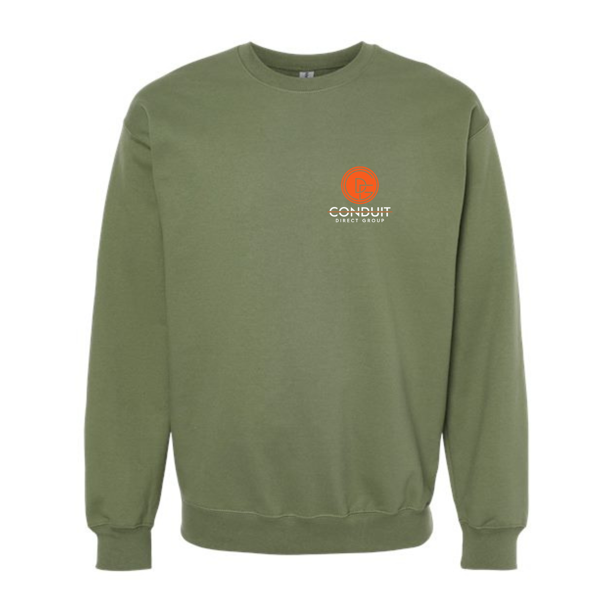CDG FRONT/BACK - CREW SWEATSHIRT
