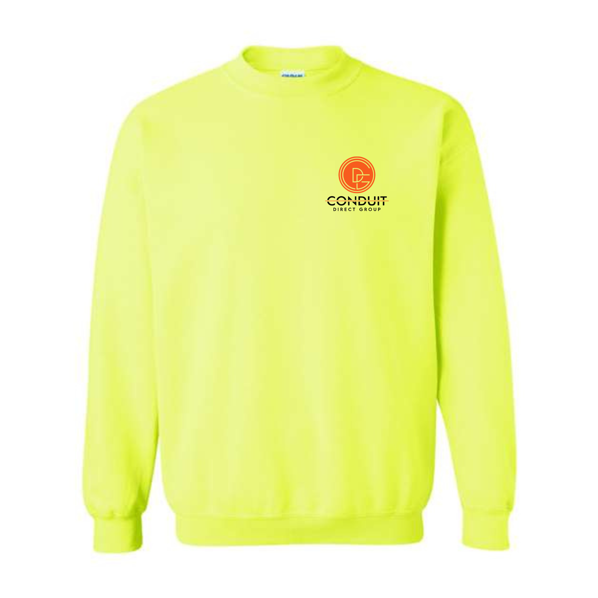 CDG FRONT/BACK - CREW SWEATSHIRT