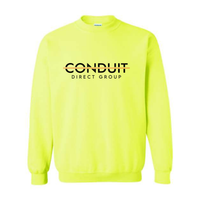 CDG SIGNATURE - CREW SWEATSHIRT  - GILDAN