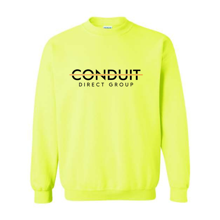 CDG SIGNATURE - CREW SWEATSHIRT  - GILDAN