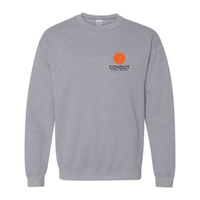 CDG FRONT/BACK - CREW SWEATSHIRT