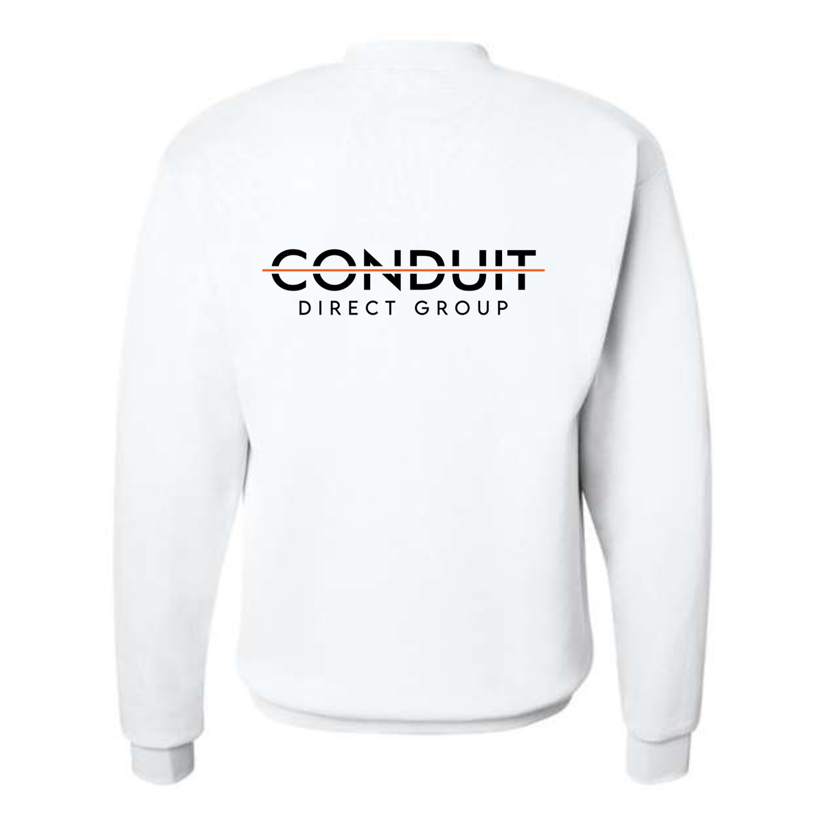 CDG FRONT/BACK - CREW SWEATSHIRT