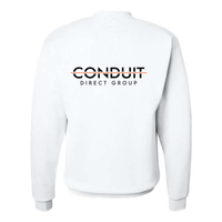 CDG FRONT/BACK - CREW SWEATSHIRT
