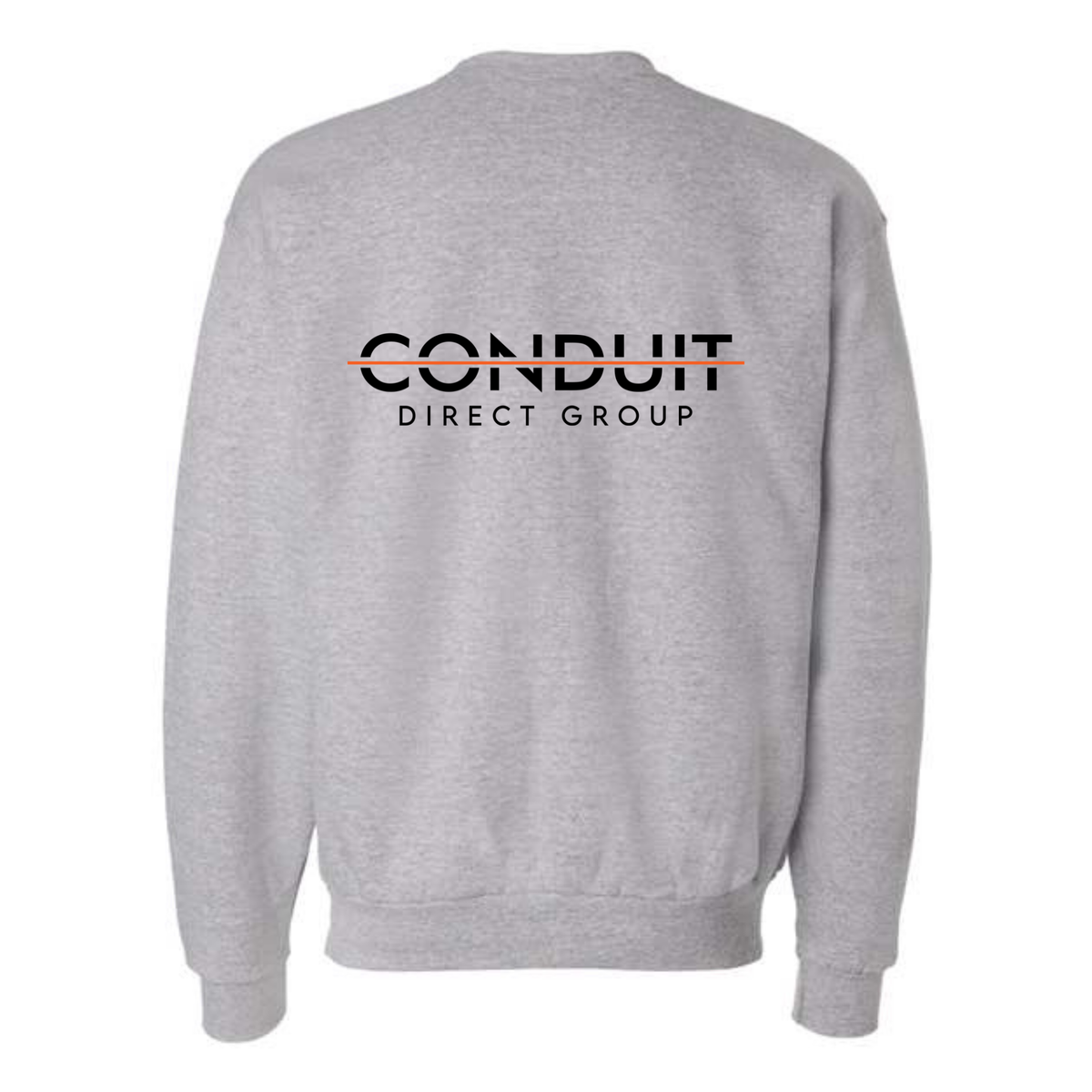 CDG FRONT/BACK - CREW SWEATSHIRT