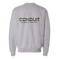 CDG FRONT/BACK - CREW SWEATSHIRT