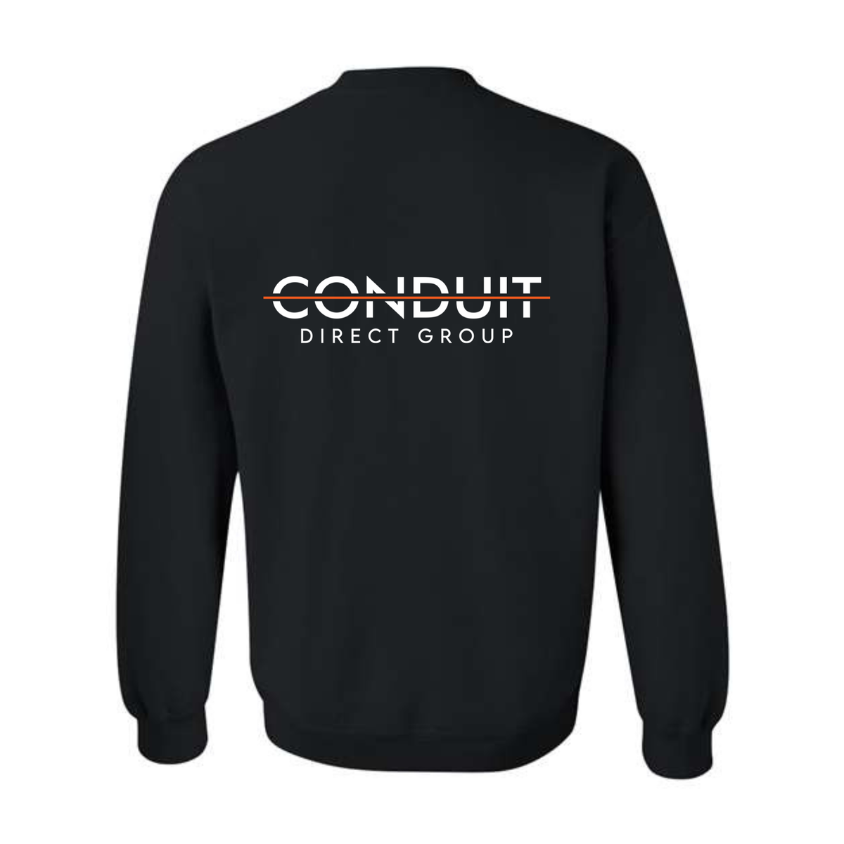 CDG FRONT/BACK - CREW SWEATSHIRT