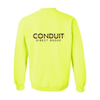 CDG FRONT/BACK - CREW SWEATSHIRT