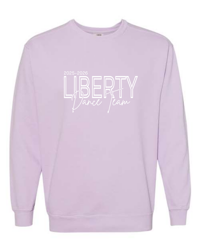 LDT - BLOCK SCRIPT CREW SWEATSHIRT