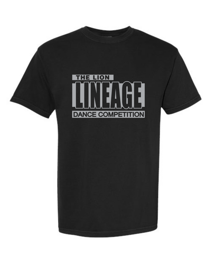 LION LINEAGE 2025 -GILDAN - BLACK