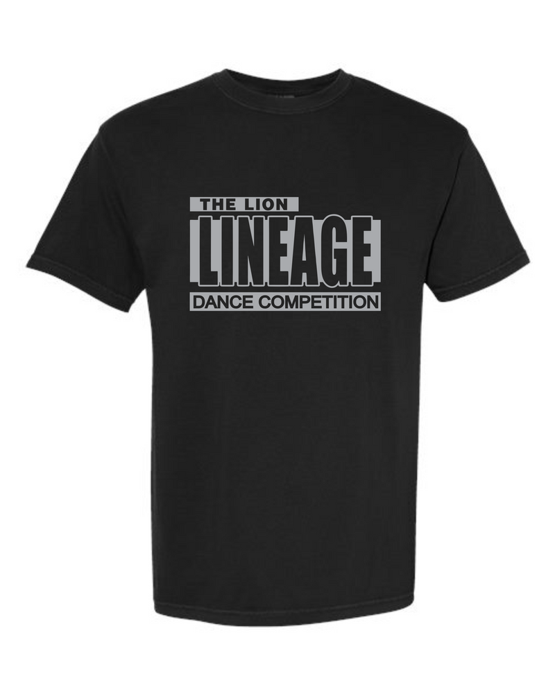 LION LINEAGE 2025 -GILDAN - BLACK