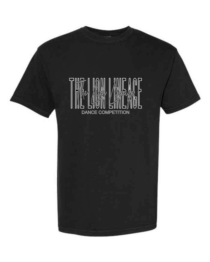 LION LINEAGE 2025 - COMFORT COLORS - BLACK