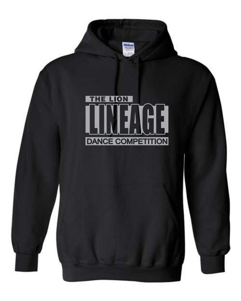 LION LINEAGE 2025 -GILDAN - BLACK