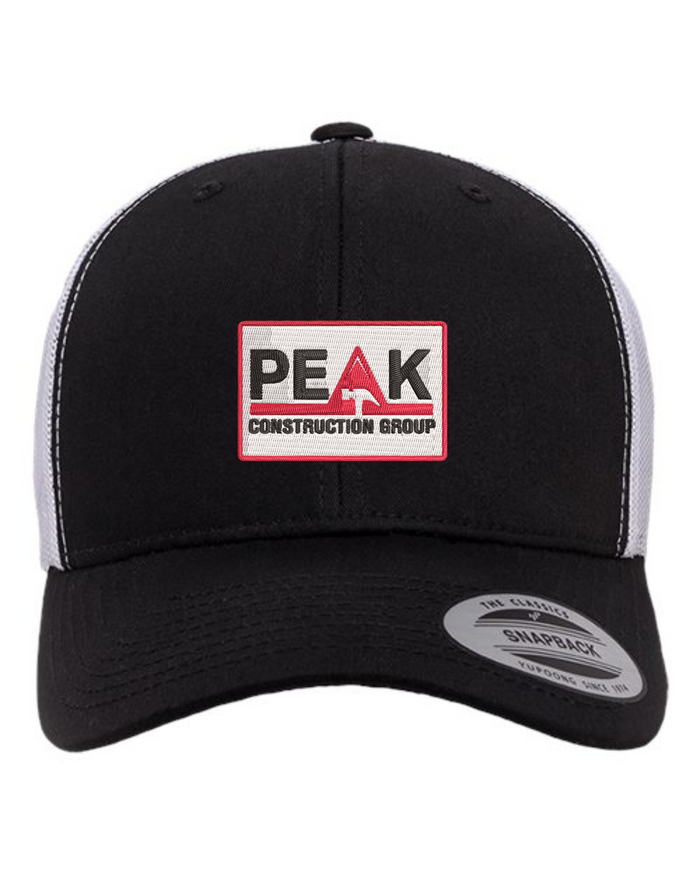 PEAK YUPOONG TRUCKER PATCH HAT 2