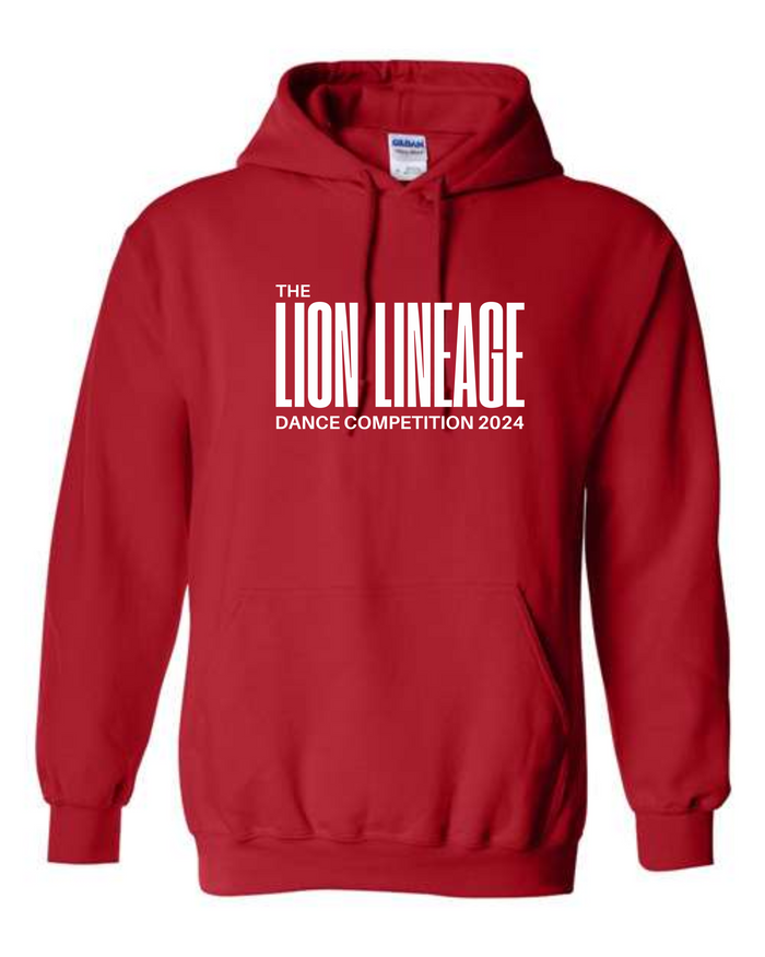 LION LINEAGE BLOCK - RED - GILDAN