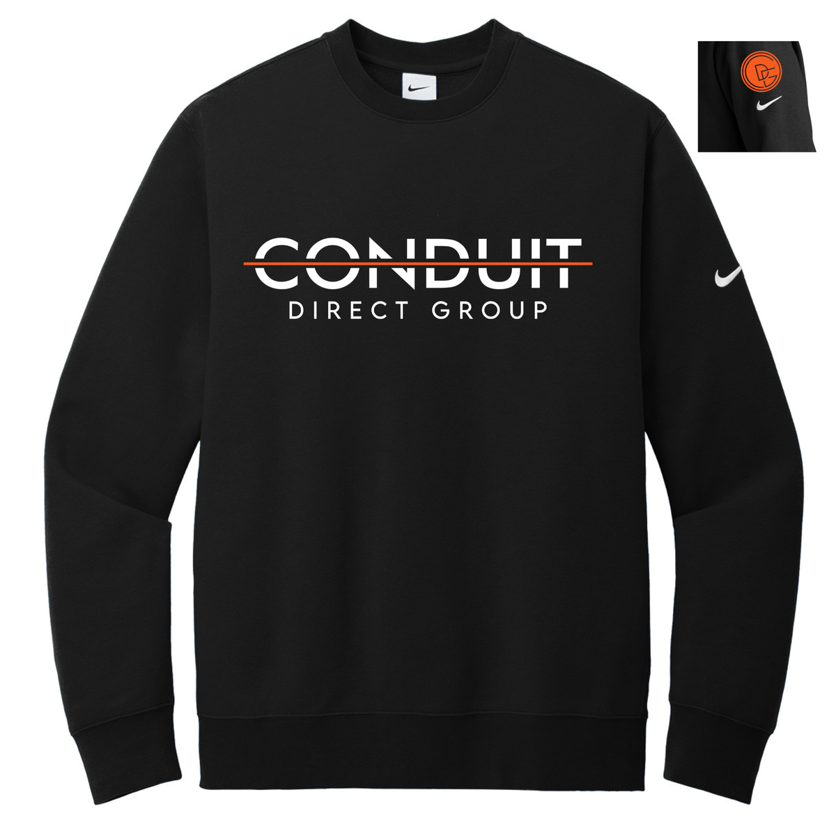 CDG SIGNATURE NIKE CREW