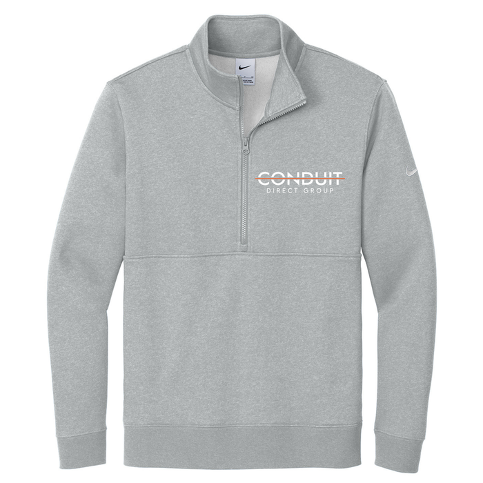 CDG NIKE 1/2 ZIP FLEECE
