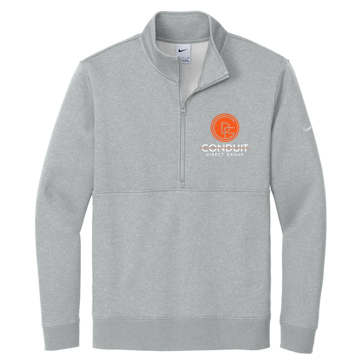 CDG NIKE 1/2 ZIP FLEECE