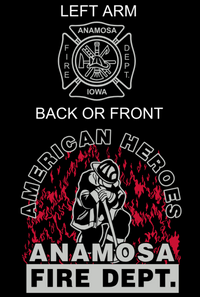 AFD HEROES - GILDAN - BLACK