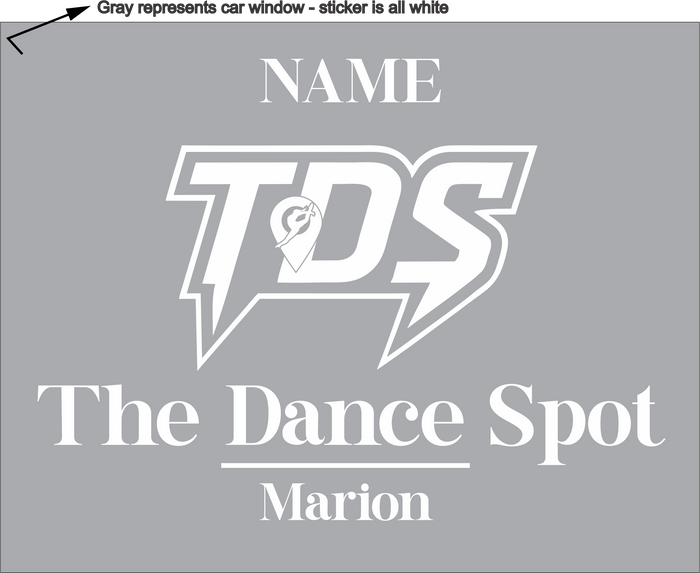 TDS CAR DECAL